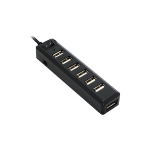 USB хъб No Brand USB 2.0 7 Порта Черен - 12057