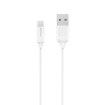 Мрежово зарядно устройство DeTech DE-32QCi 18W С Lightning кабел 2 x USB F QC Бял - 40326 - 02