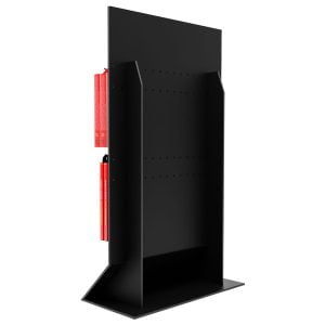 Настолен стелаж DeTech DE-S02 400x185x700 Черен/Червен - 14145 - 02