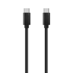 Кабел за данни DeTech USB Type-C - USB Type-C 3.0 1.0m Черен - 14964