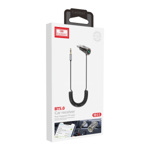 Bluetooth аудио приемник Earldom ET-M65 3.5mm Micro SD Черен – 17717 - 02