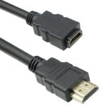 Кабел DeTech HDMI M - HDMI F 1.5m Удължител - 18138