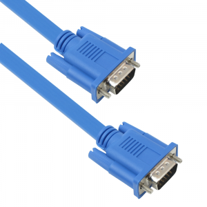 Кабел DeTech VGA - VGA Flat  3+4 1.5m - 18140