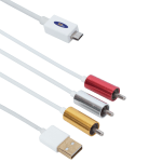 Кабел MHL (micro USB) - AV 3RCA USB No brand 1.8m - 18231
