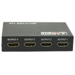 Сплитер от HDMI към 4 HDMI със захранване - 18263 - 02