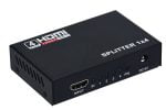 Сплитер от HDMI към 4 HDMI със захранване - 18263