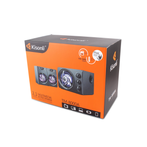 Тонколони Kisonli TM-8000A Bluetooth 5W+3W*2 USB Различни цветове - 22112 - 02