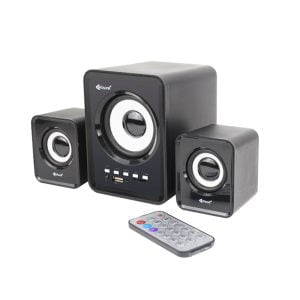 Тонколони Kisonli U-2800BT Bluetooth 5W+2x3W USB Черен - 22151 - 02
