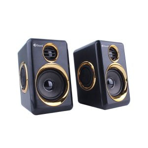 Тонколони Kisonli T-005 2x3W USB Черен - 22157 - 02