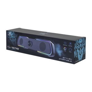 Тонколони Aula N-169B 2x3W USB RGB Черен - 22187 - 02