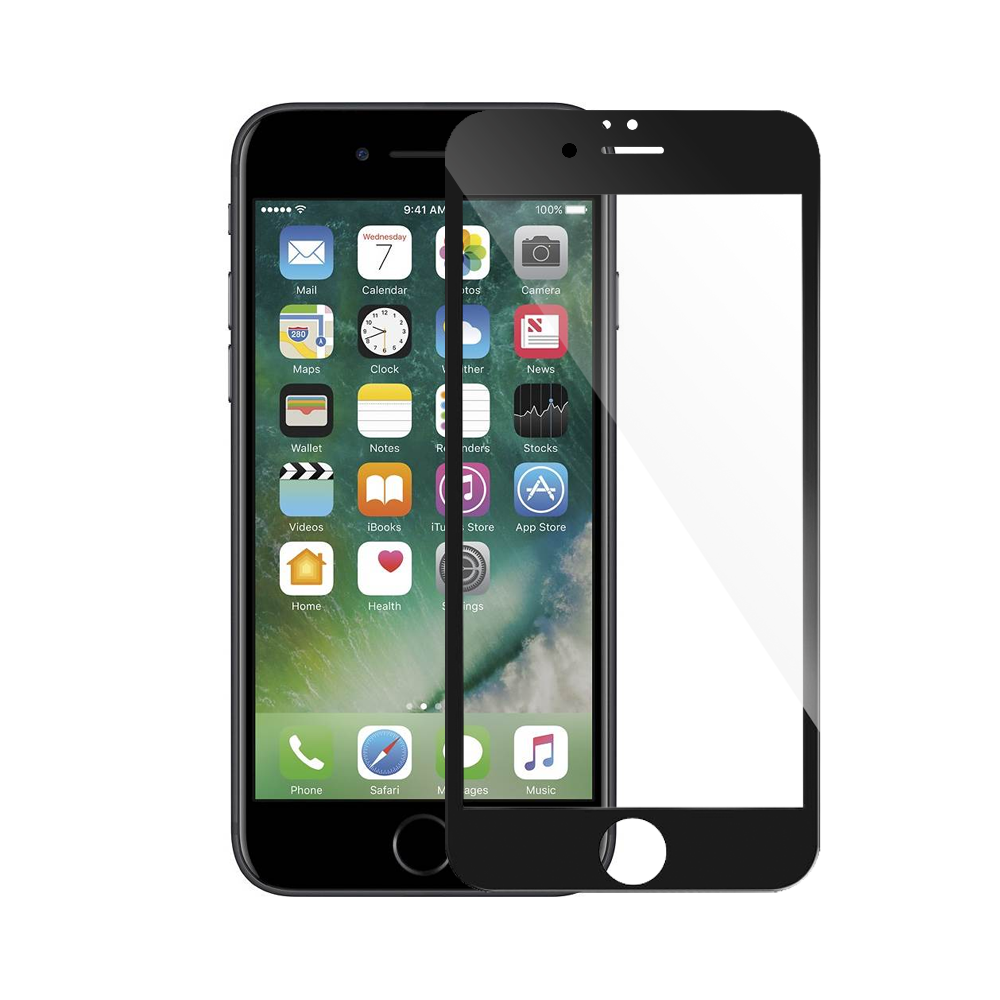 Протектор Mocoson Polymer Nano Ceramic за iPhone 7/8 Plus 5D 0.3 mm Черен - 52599 Протектор Mocoson Polymer Nano Ceramic за iPhone 7/8 Plus 5D 0.3 mm Черен - 52599
