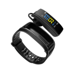 Смарт гривна No brand Y3 Plus 22mm Bluetooth handsfree IP52 Черен - 73046 - 03
