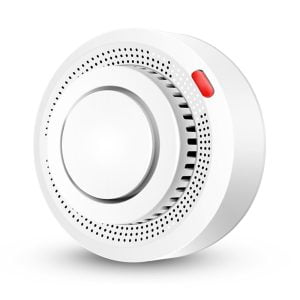 Смарт сензор No brand PST-YG400A За дим Wi-Fi Tuya Smart Бял - 91009