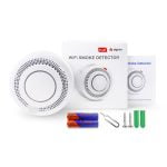Смарт сензор No brand PST-YG400A За дим Wi-Fi Tuya Smart Бял - 91009 - 06