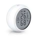 Смарт сензор No brand PST-WSD400B За температура и влажност LCD екран Wi-Fi Tuya Smart Бял - 91010 - 04