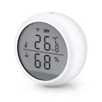 Смарт сензор No brand PST-WSD400B За температура и влажност LCD екран Wi-Fi Tuya Smart Бял - 91010