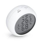 Смарт сензор No brand PST-WSD400B За температура и влажност LCD екран Wi-Fi Tuya Smart Бял - 91010 - 02