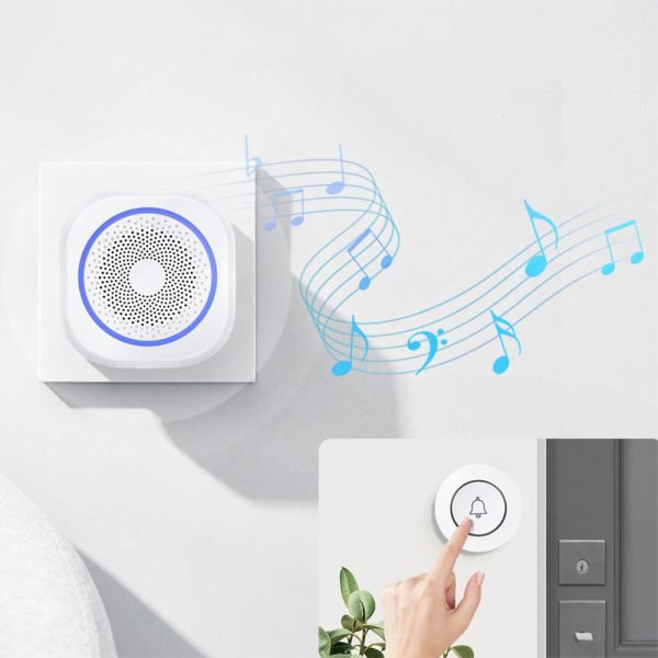 Смарт алармена система No brand PST-H3 5в1 Wi-Fi Tuya Smart Бял - 91011 - 05