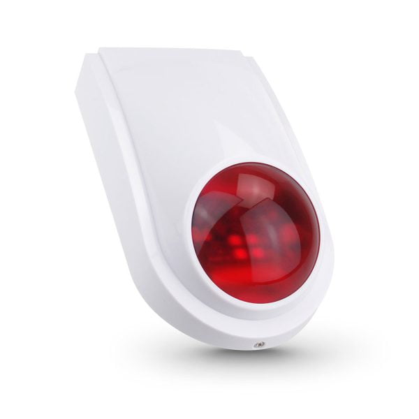 Смарт сирена No brand PST-TS106 Външен монтаж Wi-Fi Tuya Smart Бял - 91012 - 02