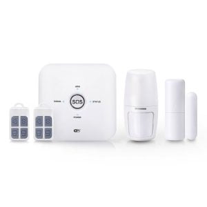 Смарт алармена система No brand PST-10GDT 5в1 GSM Wi-Fi Tuya Smart Бял - 91013