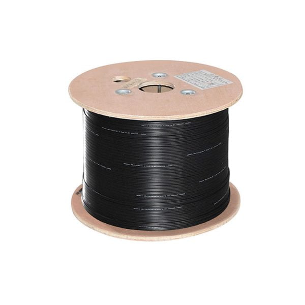 Оптичен кабел DeTech FTTH 4 влакна Indoor 2000м Черен - 18417 - 02