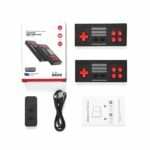 Игрова конзола No brand D600 800 Вградени игри HDMI Черен - 13032 - 06