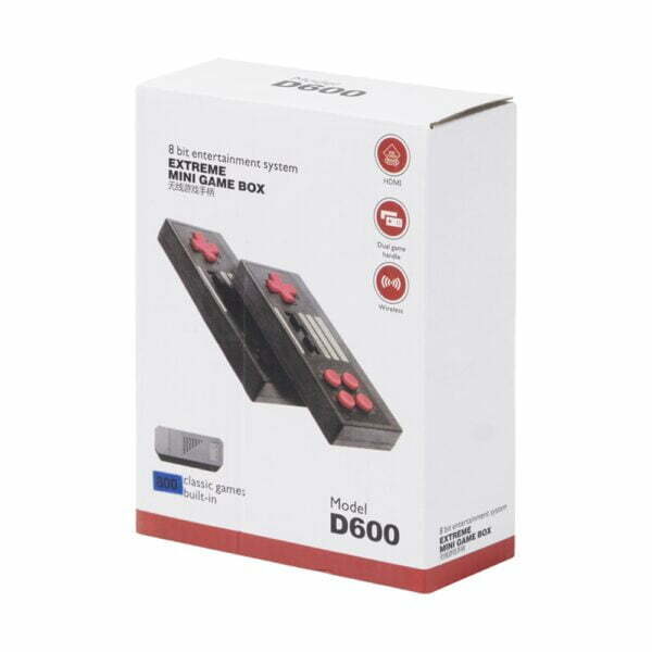 Игрова конзола No brand D600 800 Вградени игри HDMI Черен - 13032 - 07
