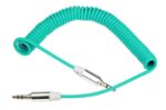 Аудио кабел DeTech Eластичен 3.5mm 1m - 18239 - 03