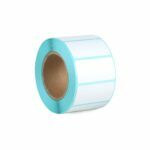 Термодиректни етикети No brand 40x20mm 800 бр Бял - 71202