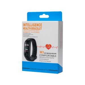 Смарт гривна No brand M3 18mm Bluetooth IP67 Различни цветове- 73047 - 02