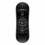 Универсално дистанционно No brand R2 Air mouse USB 2.4GHz Микрофон IR програмируемо Черен - 13043 - 03