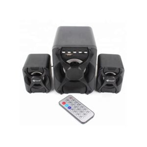 Тонколони Kisonli U-2500BT Bluetooth 5W+3W*2 USB Черен - 22115 - 02