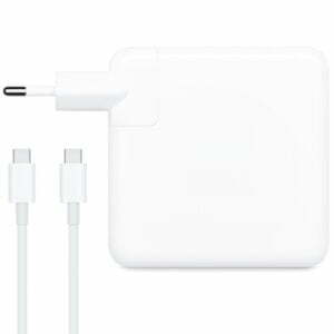 Адаптер DeTech За Apple 87W Type-C Бял - 353