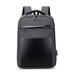 Раница за лаптоп No brand BP-12 15.6" Сив - 45302 - 02