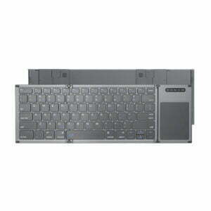 Клавиатура No brand B066T Тъчпад Сгъваема Bluetooth Черен - 6174 - 02