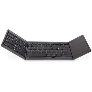 Клавиатура No brand B033 Тъчпад Сгъваема Bluetooth Черен - 6177 - 02