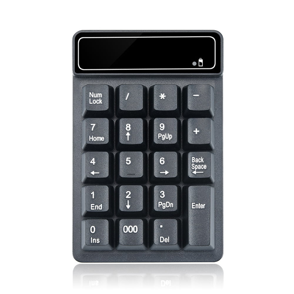 Клавиатура No brand K3 Num pad Безжична Bluetooth Черен - 6186 Клавиатура No brand K3 Num pad Безжична Bluetooth Черен - 6186