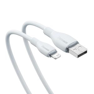 Кабел за данни Baseus Pudding Lightning 2.0m Бял - 40430 - 02