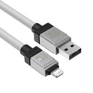Кабел за данни Baseus CoolPlay Lightning 1.0m Бял - 40454 - 02