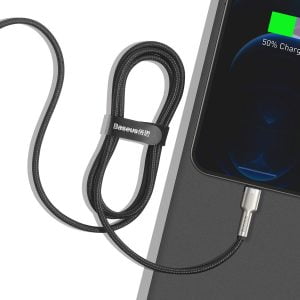 Кабел за данни Baseus Cafule Lightning 1.0m Черен - 40473 - 02