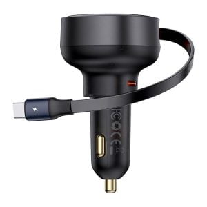 Зарядно устройство за кола Baseus Enjoyment Pro 60W С Type-C Черен - 40496 - 02