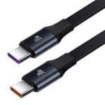 Зарядно устройство за кола Baseus Enjoyment Pro 33W 2xType-C Кабел Черен - 40500 - 02