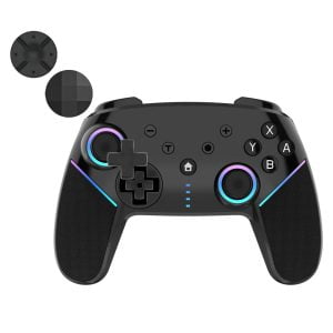 Безжичен джойстик No brand 932B За Nintendo Switch Черен - 13088 - 02