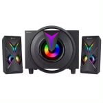 Тонколони Kisonli TM-1000U Bluetooth USB AUX SD FM 8W+2x4W Черен - 22220 - 04
