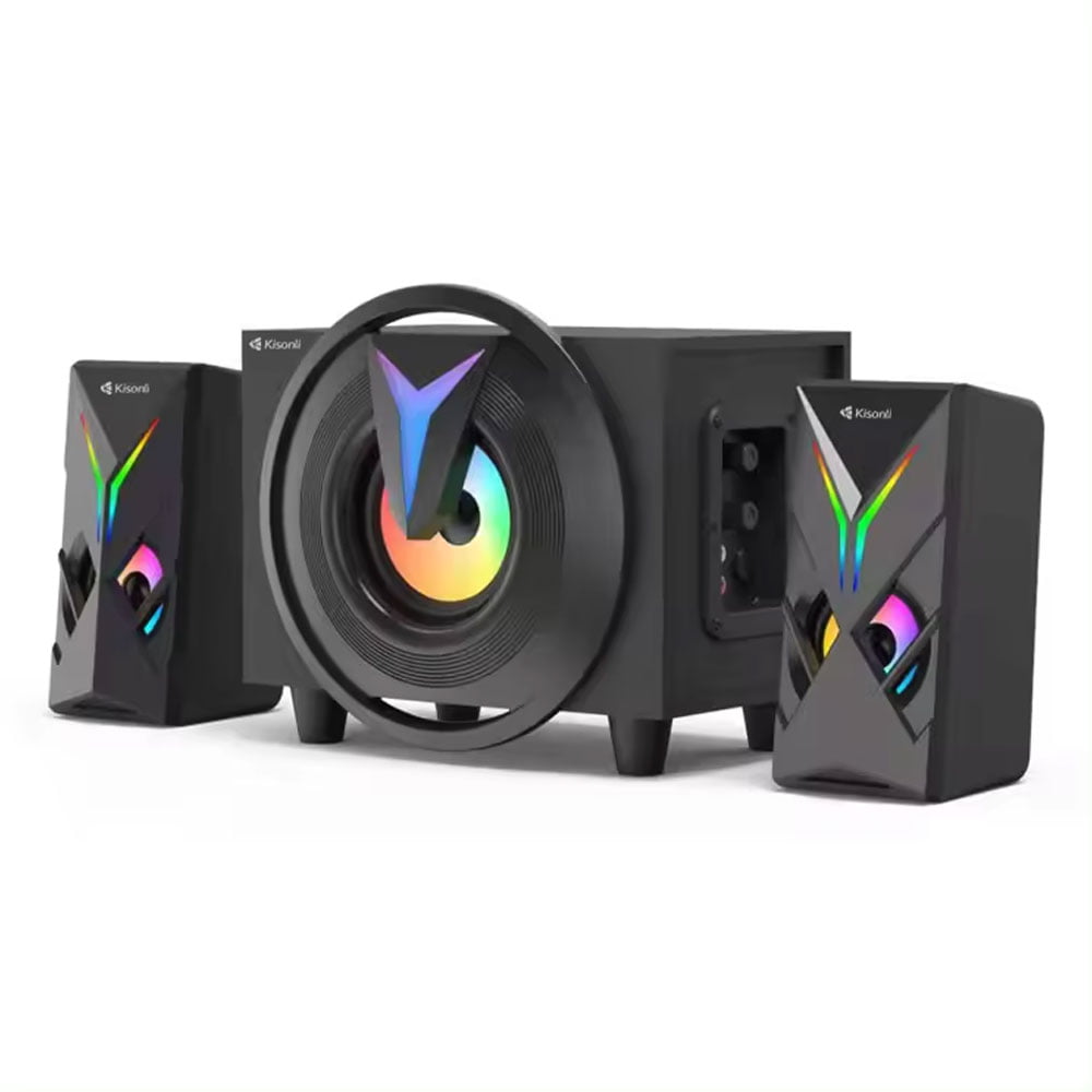 Тонколони Kisonli TM-1000U Bluetooth USB AUX SD FM 8W+2x4W Черен - 22220 Тонколони Kisonli TM-1000U Bluetooth USB AUX SD FM 8W+2x4W Черен - 22220