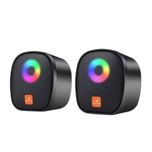 Тонколони Kisonli X11 AUX 2x3W Черен - 22228