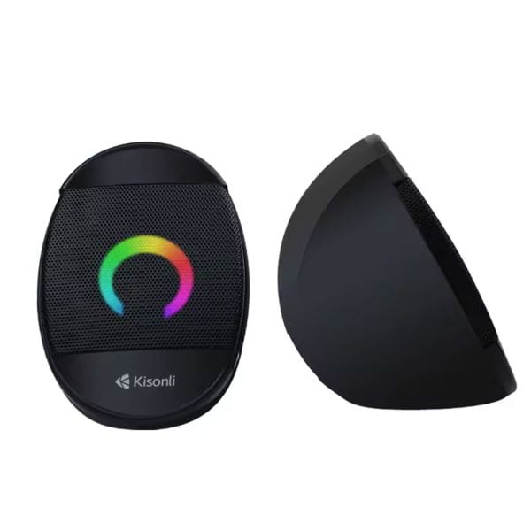 Тонколони Kisonli L-7070 AUX 2x3W Черен - 22235 - 03