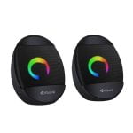 Тонколони Kisonli L-7070 AUX 2x3W Черен - 22235 - 04