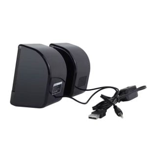 Тонколони Kisonli L-8080 AUX 2x3W Черен - 22236 - 02