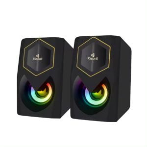Тонколони Kisonli L-1020 AUX 2x3W Черен - 22239 - 02